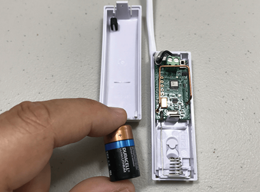 Battery replacement for water detector in Florida